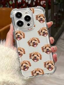 1 st. Aangepaste High-Definition UV-bedrukte transparante anti-drop telefoonhoes met huisdier- of portretfoto. Compatibel met iPhone 16 Pro Max/16 Pro/15 Pro Max/14 Pro Max/13 Pro Max/A12/A13/A14/A15/A52/A54/A55/13C, OPPO A15/A17, Honor X6A/X7B/X8B/X6, S23 Ultra/S24 Ultra/A52S, VIVO, OPPO, Redmi, Helder, Stijlvol, Kleurrijk, Vintage, Schattig, Gecontracteerd, Grappig, Aangepast, Gepersonaliseerd, Uniek, Aangepast, Ideale geschenken voor hem, Ideale geschenken voor haar, Vriendje, Vriendin, Familie, Vrienden, Grootouders, Koppel, Voor jubilea, Voor verjaardagen