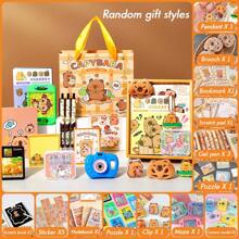 Capybara-Themed Stationery Gift Set, Including A Notebook, Gel Pen, Pendant, And Accessories - A Charming Essential Kit For Students And Animal Lovers - Multicolor - View 8