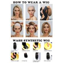 Mix Blonde Synthetic Lace Front Wigs Glueless Long Silky Straight Hair 13x4 HD Transparent Lace Wigs For Women Golden Heat Resistant Fiber Hair Natural Hairline Baby Hair Daily  Party Cosplay Halloween Use - 金色 - 查看 10