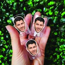 Customized Face And Head Stickers, Creative Home Decor, Party Decorations, Applicable To Car, Wall, Cabinet, Desk, Cup, Water Bottle, Laptop, Personalized Face Sticker, Pattern Printing - Style1(face Sticker) - View 6