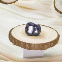 1个/5个/10个装新款计数器，适用于斋月、圣诞节、万圣节、节日等场合，电子手动按钮计数器，迷你便携式环形计数器，拇指按压计数器。 - 彩色 - 查看 16