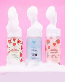 Kit 3 Facial Cleansing Mousse Soaps 150ml Forever You - 淺粉色 - 查看 2