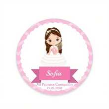 UNICCUT Etiquetas Decorativas Personalizáveis "Meu Primeiro Batismo", Adesivos de Batismo Autoadesivos, Ornamentais, Multifuncionais, Adesivos, Elegantes, Requintados, Alta Qualidade, Desenhos Animados, Coloridos, Fofos, Personalizados, Únicos, Presentes Ideais para Ele, Presentes Ideais para Ela, Ela, Pai, Mãe, Família, Amigos, Filho, Filha, Casa, Essenciais, para Bebê - Multicolorido - Visão 8