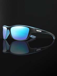 1 Cặp kính thể thao Unisex Kính đạp xe có gọng che phủ khi chạy bộ ngoài trời, đi bộ đường dài, mua sắm, tự sướng, tiệc tùng, du lịch, bãi biển, nghỉ dưỡng. - nhiều màu - Xem 1