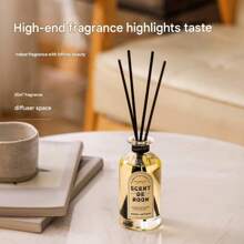 High-End Flameless Fragrance Essential Oil Rattan Reed Diffuser, Long-Lasting Scent - Suitable For Homes, Bedrooms, Living Rooms, Bathrooms And Various Occasions. Elegant Bedroom Decor, Home Decor. Valentine's Day Odor Removal, Air Freshener, Aromatherapy. Car Air Freshener, High-End Car Fragrance, Long-Lasting Scent. Artificial Green Plant & Dried Flower Vase Decor. Gifts Birthday Graduation