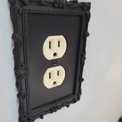 1pc Vintage Black Light Switch, Classic Design, Suitable For Home And Office Decor, No Power Source Required - Comes With Screws