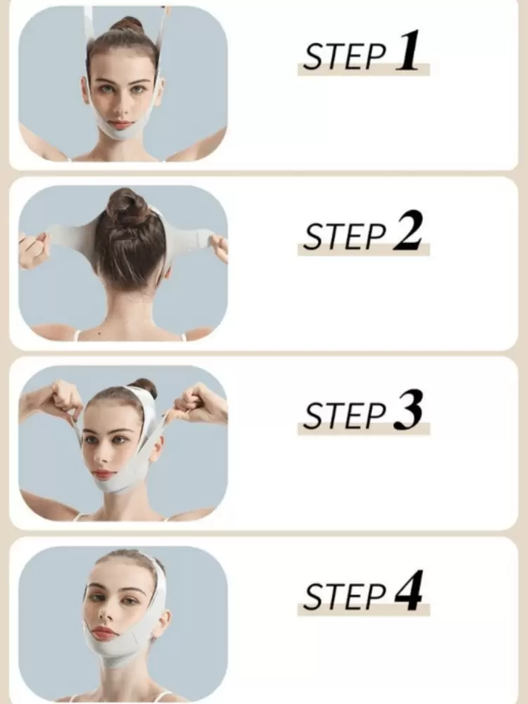 1 pieza Correa para el levantamiento facial - Tensor, reduce arrugas y flacidez, máscara invisible para dar forma al rostro, esencial para el cuidado de la piel en el hogar, máscara facial ajustable y transpirable - Herramienta facial reutilizable adecuada para mujeres y hombres - Levantamiento del mentón, para dormir, hacer ejercicio y yoga, ligero, transpirable y sin arrugas, esencial estilo gótico Y2K para viajar - Morado Violeta - Añade 4