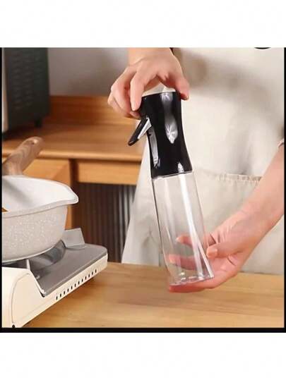 Multipurpose 2-In-1 Portable Oil Sprayer And Dispenser, Olive Oil Mister For Cooking, Grilling, Air Fryer, And Baking, Leak-Proof Kitchen Spray Bottle, Available In 200/300/500ml