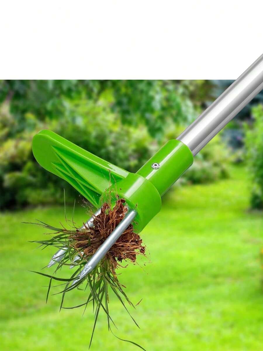 Puller, Stand Up Weeder Hand Tool, Long Handle, Hand Hound Puller For Dandelion, Root Pulling Tool