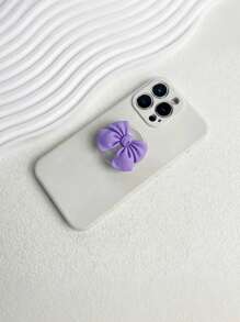 1pc Cute Colorful Bow Phone Holder, Expandable Desktop Stand, Ring Grip, Compatible With Phone Cases, Gift For Girls, Compatible With IPhone, Android Phones, Birthday Gift, Gift For Family And Friends, Retractable Phone Stand, Phone Accessory - Multicolor - View 8