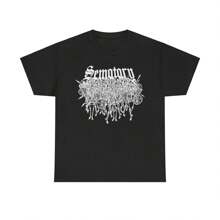 Haunted Mound Sematary Album Tour Merch T-Shirt Black - All Sizes - 黑色 - 查看 1