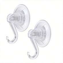 5pcs/1pc Heavy Duty Suction Cup Removable & Sturdy Hooks For Bathroom, Shower And Kitchen, Hanger For Towels On Glass Window & Door, Bathroom Accessories