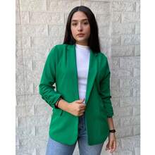 Saco con elastico en las mangas - Verde - Ver 2