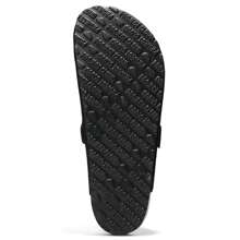 Zuecos Brooklyn para hombres - Pantuflas de de grano completo con memoria de espuma y soporte del arco para hombres - Marrón - Ver 4