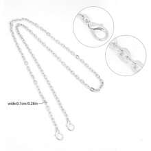 银色金属 DIY 链条，适用于各种包包链条首饰配件