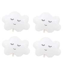 6 quả bóng bay mây xanh và trắng dùng trang trí tiệc sinh nhật, đám cưới, kỷ niệm - Nhiều màu - Xem 13