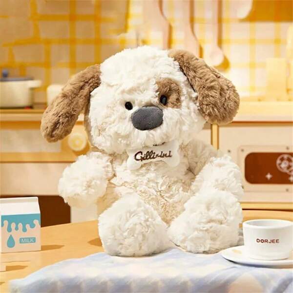 Miniso Muñeca Gillinini, almohada de peluche suave de dálmata adorable, juguete decorativo para ayudar a dormir, regalo de cumpleaños Kawaii de 33cm/12.99 pulgadas