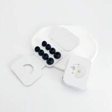 [4 paires] Embouts d'oreille en silicone de rechange avec ventouse, compatibles avec les AirPods Pro et les AirPods Pro 2e génération (XS/S/M/L)