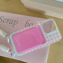 Card Slot/Lanyard/Wallet/Plaid Pattern Phone Case Compatible With IPhone 15 Pro Max/15/15 Pro/14 Pro Max/14/13 Pro Max/12 Pro Max/11/16/16 Pro/16 Pro Max