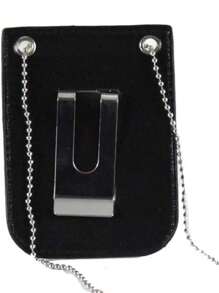 Collar con cadena con insignia de policía, accesorio de insignia de policía adecuado para disfraz de juego de roles - Collar con placa de policía - Ver 1