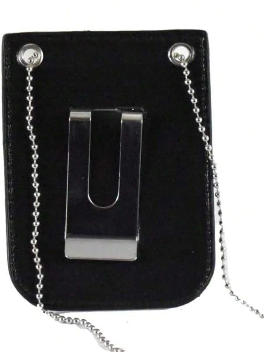 Collar con cadena con insignia de policía, accesorio de insignia de policía adecuado para disfraz de juego de roles - Collar con placa de policía - Ver 1