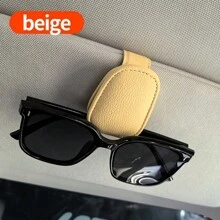 1 pieza Clip para gafas de sol de General Motors, soporte para gafas de coche, accesorios de coche, soporte de almacenamiento de gafas, clip para gafas de coche, soporte plegable magnético de succión para gafas