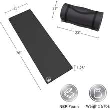 Almohadilla de Dormir de Espuma Gruesa Impermeable para Camping, con Correas de Transporte para Cunas Tiendas Fiestas de Pijamas - Negro - - Ver 3