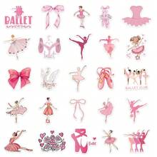 50pcs Ballet Dancer Stickers For Luggage, Notebook, Planner, Phone Case, Graffiti Decoration - 50 Ballet Stickers TT242 - View 4
