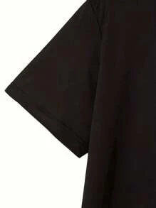 [Personalized Customization] Men's Brand T-Shirt Customization Service, Supports Front And Back Creative Patterns/Anime Patterns/Couple Exclusive/Pet Photos/Selfie, Summer Breathable Fashion Versatile Clothing Ornamental,Dawg Stylish,Fashion,Hipster,Contracted,Easy Costume,Modest Fashion,Minimal Chic,Casual Custom,Unique,Personalized Ideal Gifts For Him Family,Boyfriend,Friends,Children