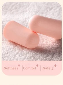 60 pezzi di nuovi tappi per le orecchie antirumore per il sonno. Tappi per le orecchie anti-rumore adatti a tutti. Anti-rumore, riduzione del rumore, isolamento del rumore per il sonno. Unisex, morbidi e comodi da indossare, texture ispirata al mare, lento ritorno alla forma, non danneggiano le orecchie anche se indossati a lungo