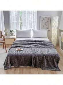 230*200cm 1200g king size 1 pieza Mantas calientitas de muselina borrega con puntada dormir Frazada con patrón geométrico suave y confortable de colores  decorativa viaja ,Manta  de forro caliente  peluche,Frazadas para cama calientes navidad  Multicolor Manta liso cálido para casa cobijas frazada fresca la ropa de cama deding cobertor king size  microfibra cobertores cobijas individual decoracion hogar gris oscuro laila  Ligero confort blanket Matrimonial colcha cubrecama super suave cobija micromink divertidas  mantas algodon mantas de tela ligera manta de viaje decorativa rosa verde morado King size ligera sala tejida personalizada blanca - Marrón - Ver 3