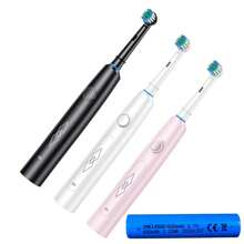 Cepillo de dientes eléctrico inteligente, cepillo de dientes recargable automático con cerdas suaves y limpieza profunda para hombres y mujeres