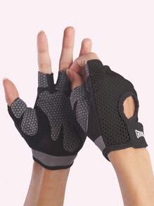 Gewichtheberhandschuhe mit Vollflächenschutz, Trainingshandschuhe für Gym, Radfahren, Übung, atmungsaktiv, super leicht für Männer und Frauen