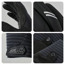GOLOVEJOY 1 Pair GOLOVEJOY Autumn/Winter Cycling Gloves For Men & Women, Outdoor Sports Road Bicycle Anti-Slip Thermal Gloves