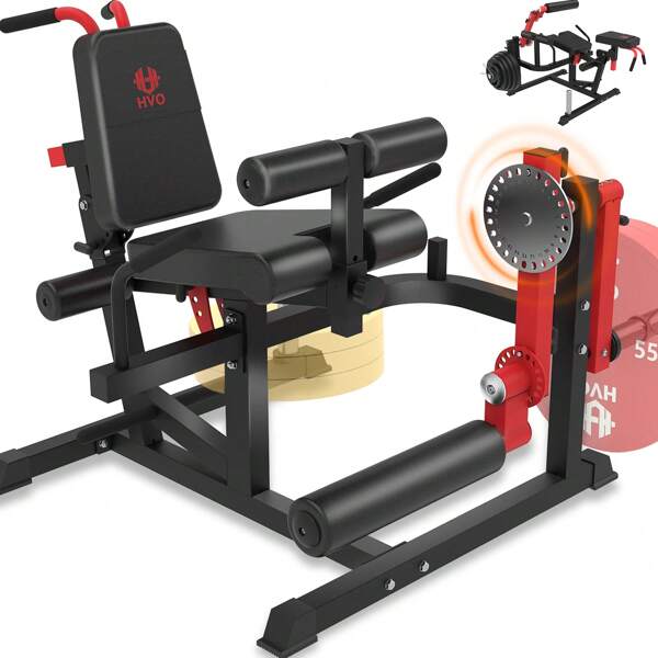 Beinstrecker und Beinbeuger Gerät: Sitzende Beinstrecker Maschine Beine Curl Trainingsgerät Beinpresse Beintrainer für Zuhause Fitnessgerät Home Gym sportgeräte Leg Curl and Extension