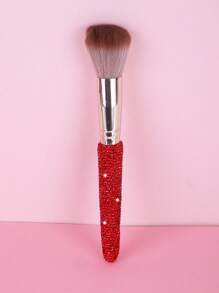 1 件装水钻化妆刷套装，多用途柔软蓬松粉底、腮红刷适合所有皮肤类型 - 彩色 - 查看 18