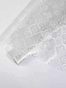 1 卷窗户色调反射膜用于热控制，隐私膜用于家庭装饰，哑光防碎乙烯基窗户膜用于客厅，3D 设计节能半透明膜用于厨房窗户 - 彩色 - 查看 2