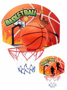 Indoor & Outdoor Hanging Basketball Hoop Set, Family Interactive Play, Boys & Girls Basketball Toy, Suitable For 3+ Years Old, Christmas/Halloween/Birthday Gift