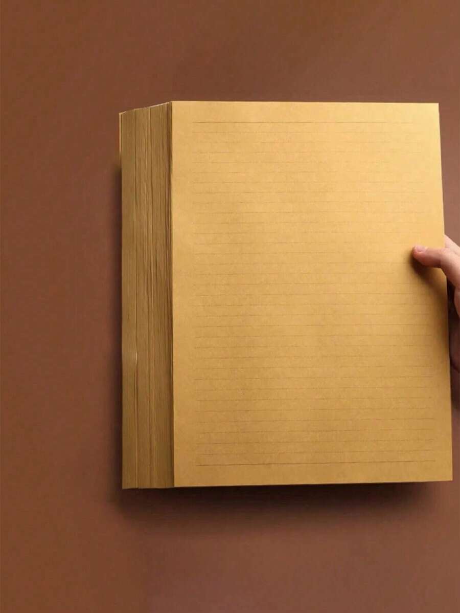 Leather Stationery, Office Paper, Writing Paper, Letter Paper, Card Paper, Letterhead, Minimalist Love Letter, Single Line & Double Line Letter Pads, Leather Ruled Line Paper, Craft Paper