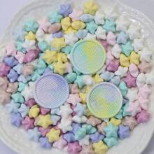 100 件彩色星形封蜡珠，蜡印封蜡珠适用于 DIY 装饰信封、结婚请柬、卡片、明信片、礼品包装、工艺品、剪贴簿 - 彩色 - 查看 10