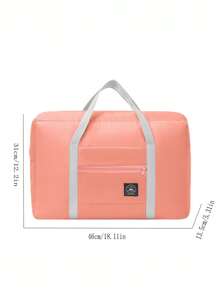 1 pieza Bolsa organizadora de viaje, Bolsa de viaje plegable de gran capacidad, Adecuada para viajes de negocios, maternidad y bebé