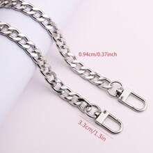 银色金属 DIY 链条，适用于各种包包链条首饰配件