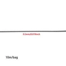 10m/Bag Black Wax Wire PU Leather Rope Rubber Rope Pendant Rope Necklace Rope Bracelet Rope Threading Bead Accessories - Cowhide Rope - View 11