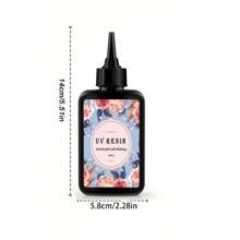 Nhựa UV 300g, nhựa epoxy trong suốt dạng cứng được nâng cấp, đóng rắn bằng tia UV, dùng cho đồ thủ công mỹ nghệ và trang sức. - Nhựa UV - Xem 10