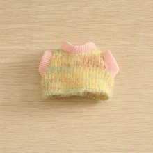 1pc Clothing Only, (No Doll) Clothes Suitable For 17cm Lububu Wearable Outfit Replacement Hat Dress Overalls Set Doll Clothes - Multicolor - View 8
