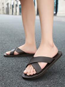Men's Lightweight Spring Autumn Casual Sandals, Beach Slippers, Home Slippers