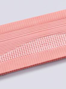 GOLOVEJOY 1 faixa de cabeça para esportes ao ar livre de verão, absorvente de suor, respirável, de secagem rápida, elástica e antiderrapante, para ioga, fitness e ciclismo, bandana de malha versátil de cor sólida
