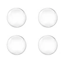 2/4/6 Pieces Clear Door Handle Wall Protectors - For Doors, Cabinet Doors, Refrigerator Doors, Toilet Seats, Providing Impact Protection Against Dents And Scratches, Perfect For Reducing Noise And Protecting Door Walls In Your Home. Reusable For School, Office, Home, Travel, Bag, Organizer, Storage, Back-To-School Supplies