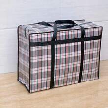 1 chiếc Túi đựng đồ di chuyển chống thấm nước dệt dung tích lớn hiện đại, có thể gấp lại, chống ẩm, chống bụi, có dây đeo hành lý - Nhiều màu - Xem 13