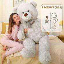 Huge Pink Stuffed Animals 47 Inch Life Size Cute Teddy Bears Big Giant Teddy 4 Feet  Shower Decorations